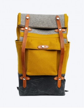 Yellow Stroll Quilted Bag