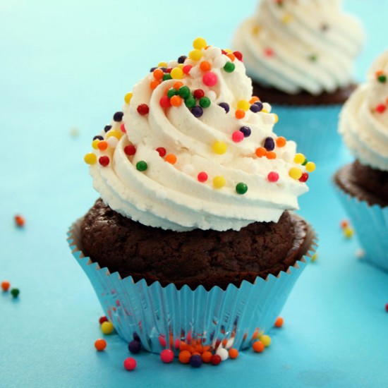 Coconut Cream Cupcake