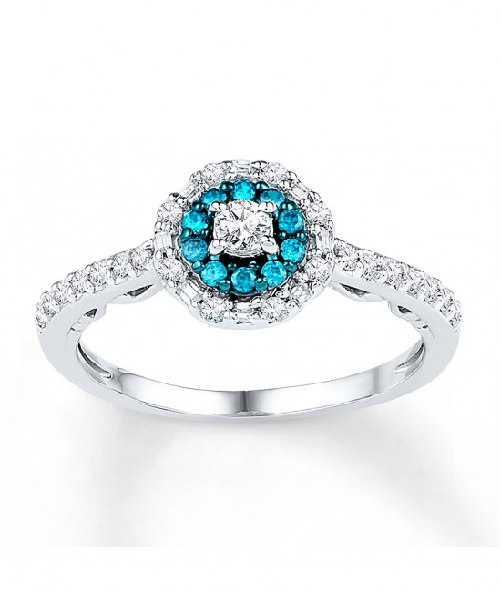  White Gold Diamond Ring