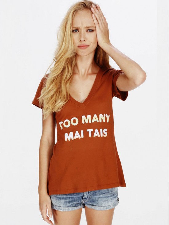 Orange t-shirt